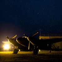 Buy canvas prints of Mosquito Night Fighter by J Biggadike