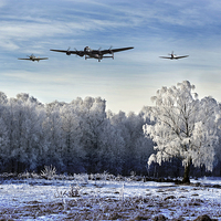 Buy canvas prints of Wartime Winter by J Biggadike