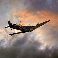 Buy canvas prints of The Spitfire by J Biggadike