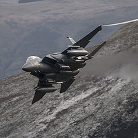 Buy canvas prints of F15 Eagle Low Level by J Biggadike