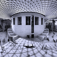 Buy canvas prints of The British Museum by J Biggadike