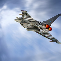 Buy canvas prints of Eurofighter Typhoon Climb by J Biggadike