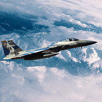 Buy canvas prints of F15 Eagle Agressor by J Biggadike