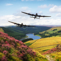 Buy canvas prints of Lancs and The lady by J Biggadike