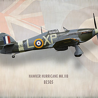 Buy canvas prints of Hawker Hurricane Mk.IIB BE505 by J Biggadike