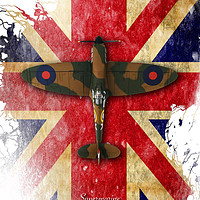 Buy canvas prints of Supermarine Spitfire Mk.I by J Biggadike