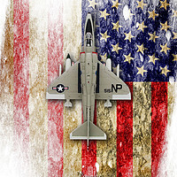Buy canvas prints of Douglas A-4F Skyhawk by J Biggadike