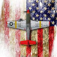 Buy canvas prints of North American Mustang P-51B by J Biggadike