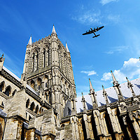 Buy canvas prints of The City Of Lincoln by J Biggadike