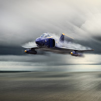 Buy canvas prints of Blue Angel Flight Leader by J Biggadike