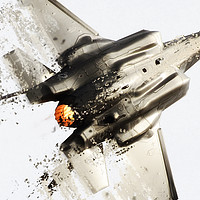 Buy canvas prints of F-35 Shatter by J Biggadike