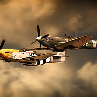 Buy canvas prints of Old Flying Machines by J Biggadike