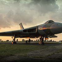 Buy canvas prints of Vulcan Bomber XL426 by J Biggadike