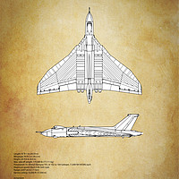 Buy canvas prints of Avro Vulcan B2 by J Biggadike