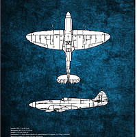 Buy canvas prints of Supermarine Spitfire by J Biggadike