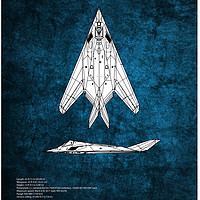 Buy canvas prints of F-117 Nighthawk by J Biggadike