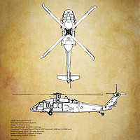Buy canvas prints of UH-60 Black Hawk by J Biggadike