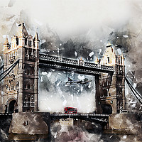 Buy canvas prints of Under The Bridge by J Biggadike