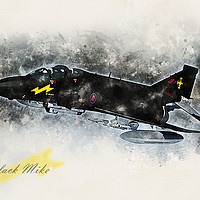Buy canvas prints of F-4 Phantom Black Mike by J Biggadike