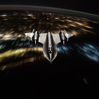 Buy canvas prints of SR-71 Night Stalker by J Biggadike