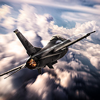 Buy canvas prints of F-16 20th Fighter Wing by J Biggadike