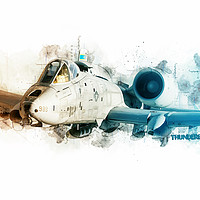 Buy canvas prints of A-10 Thunderbolt Tech by J Biggadike