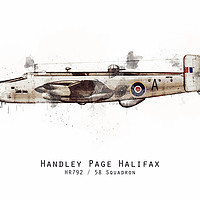 Buy canvas prints of Halifax Sketch - HR792 by J Biggadike