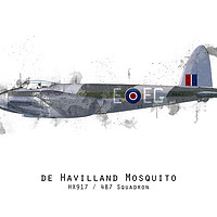 Buy canvas prints of Mosquito Sketch - HX917 by J Biggadike
