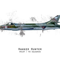 Buy canvas prints of Hunter Sketch - XK137 by J Biggadike