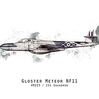 Buy canvas prints of Meteor Sketch - WM223 by J Biggadike