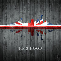Buy canvas prints of HMS Hood by J Biggadike