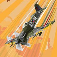 Buy canvas prints of Hawker Typhoon Pop Art by J Biggadike