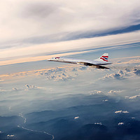 Buy canvas prints of Concorde Horizons by J Biggadike