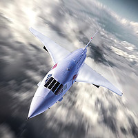 Buy canvas prints of Speedbird Concorde by J Biggadike