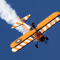 Buy canvas prints of Aerosuperbatics WingWalkers by J Biggadike