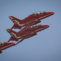 Buy canvas prints of The Red Arrows by J Biggadike
