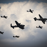 Buy canvas prints of Trenchard Plus Formation by J Biggadike
