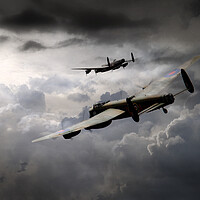 Buy canvas prints of Lancaster Storm by J Biggadike