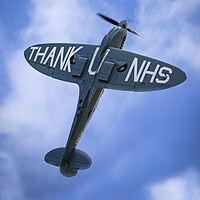 Buy canvas prints of NHS Spitfire by J Biggadike