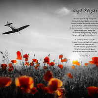 Buy canvas prints of High Flight by J Biggadike