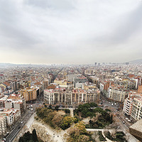 Buy canvas prints of Barcelona Panorama 2 by Matthew Bates