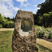 Buy canvas prints of Stone Sculpture by Matthew Bates