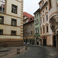Buy canvas prints of  Prague city streets. by Matthew Bates