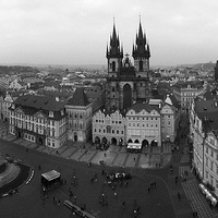 Buy canvas prints of Old town square by Matthew Bates