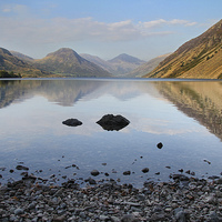 Buy canvas prints of Wast Water  by Matthew Bates