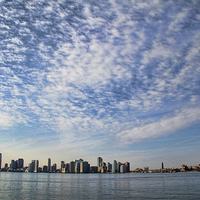 Buy canvas prints of  Jersey City by Matthew Bates