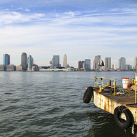 Buy canvas prints of Jersey City by Matthew Bates