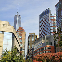 Buy canvas prints of  Freedom Tower by Matthew Bates