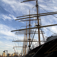 Buy canvas prints of Manhattan Ship by Matthew Bates