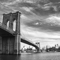 Buy canvas prints of Brooklyn Bridge by Matthew Bates